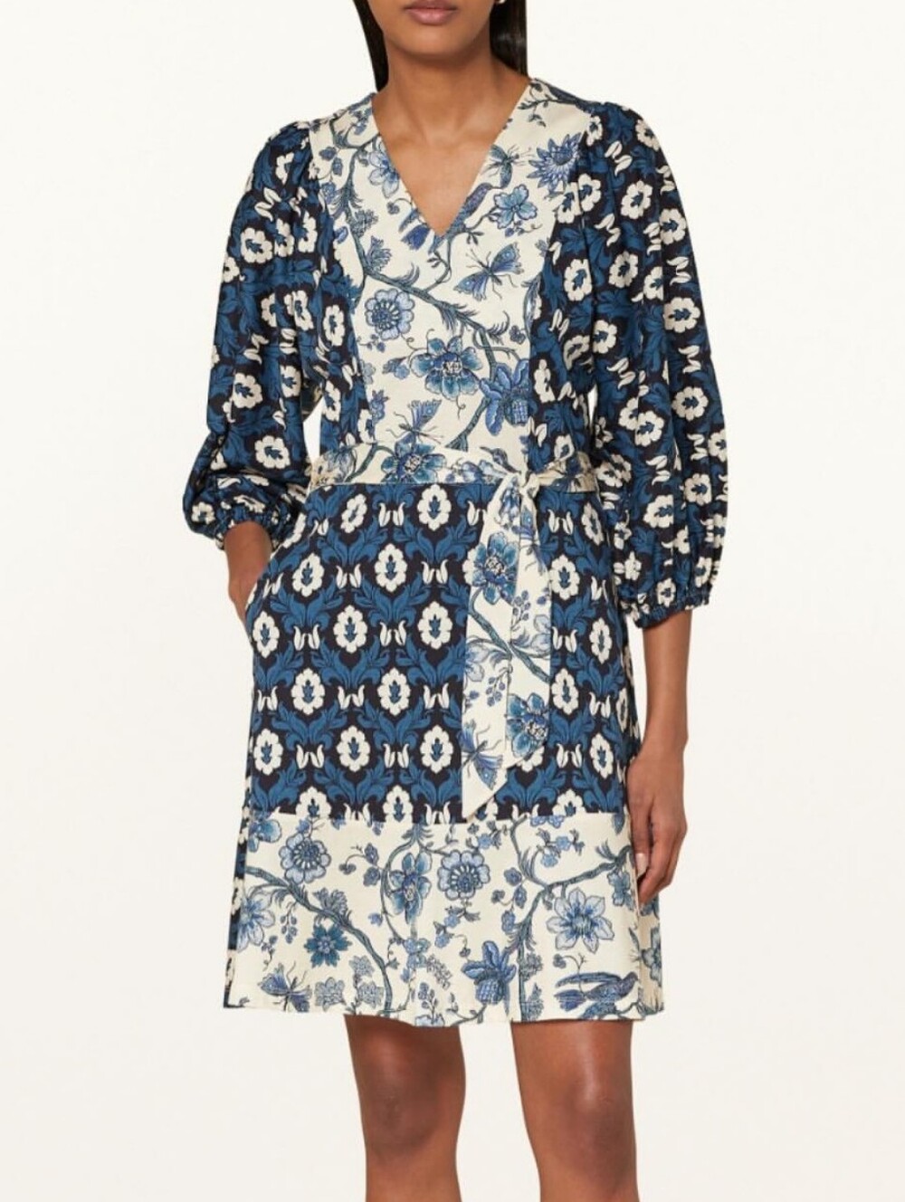 Weekend Max Mara Virgola Mixed-Print Dress